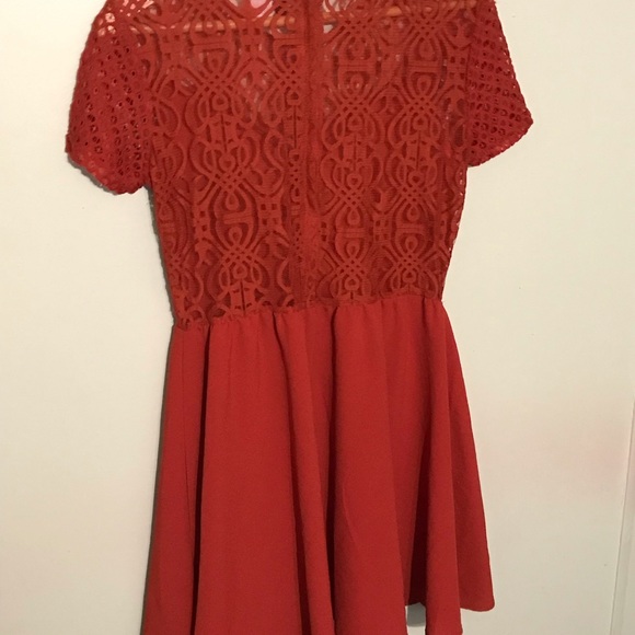 H&M Lace Corset Short Sleeve Dress - Picture 3 of 4